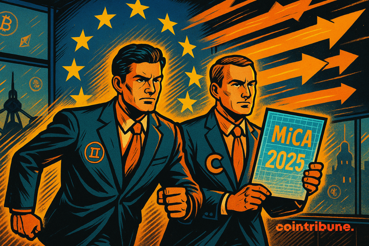 Gemini and Coinbase near EU -leaf licenses due to concerns about stablecoins and regulations.