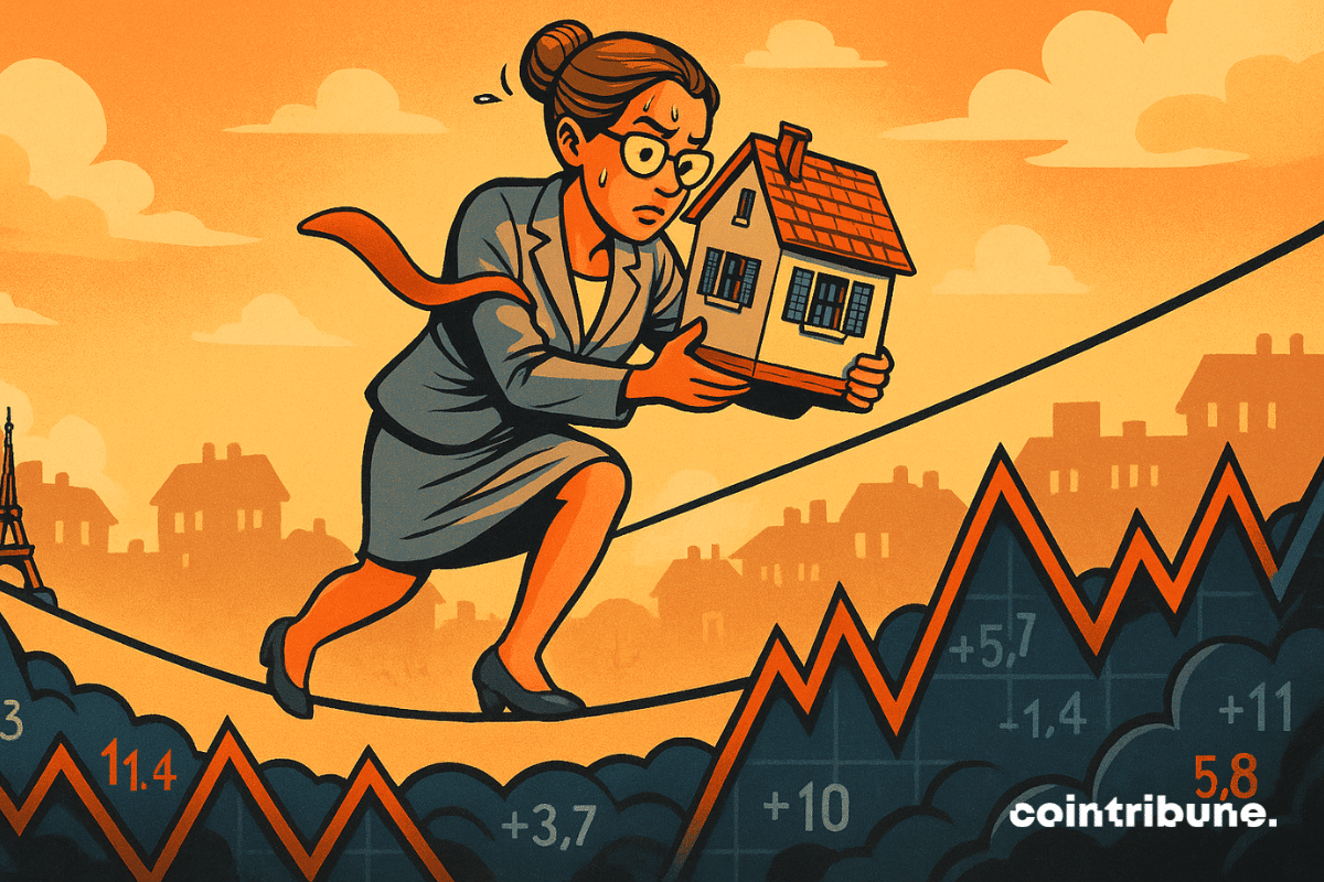 Rate down, increasing sales ... real estate market really leaves?